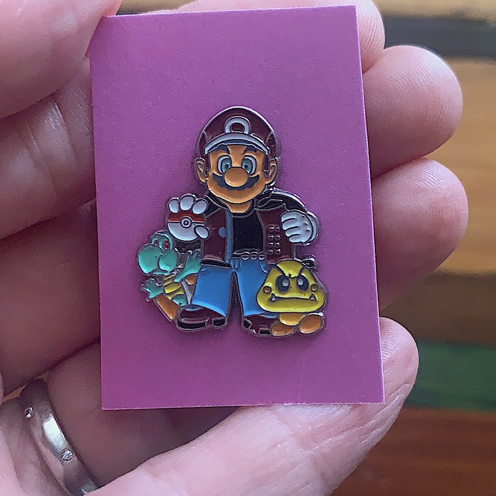 Super Mario x Pokémon Pin